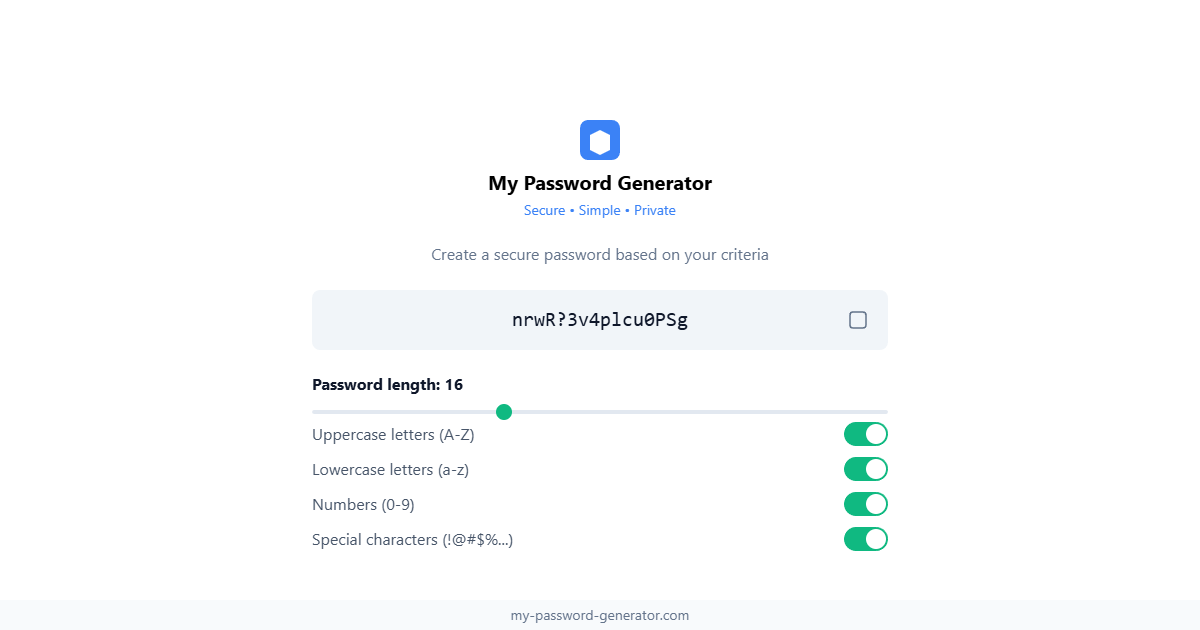 Strong Password Generator – Instantly Create Secure Passwords Online